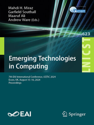 cover image of Emerging Technologies in Computing